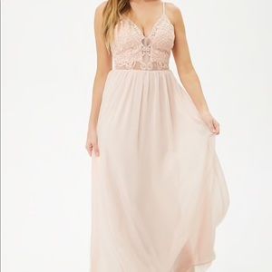 Forever 21 bridal chiffon dress
